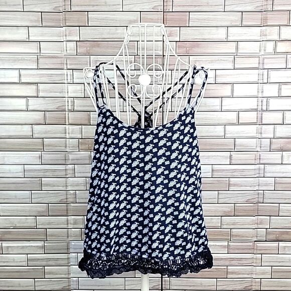 American Eagle outfitters summer strappy blouse Size SP - Picture 1 of 11